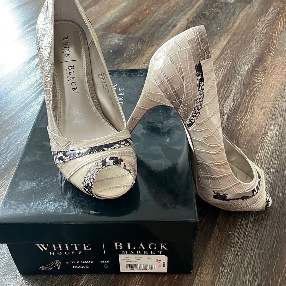 White House Black Market heels